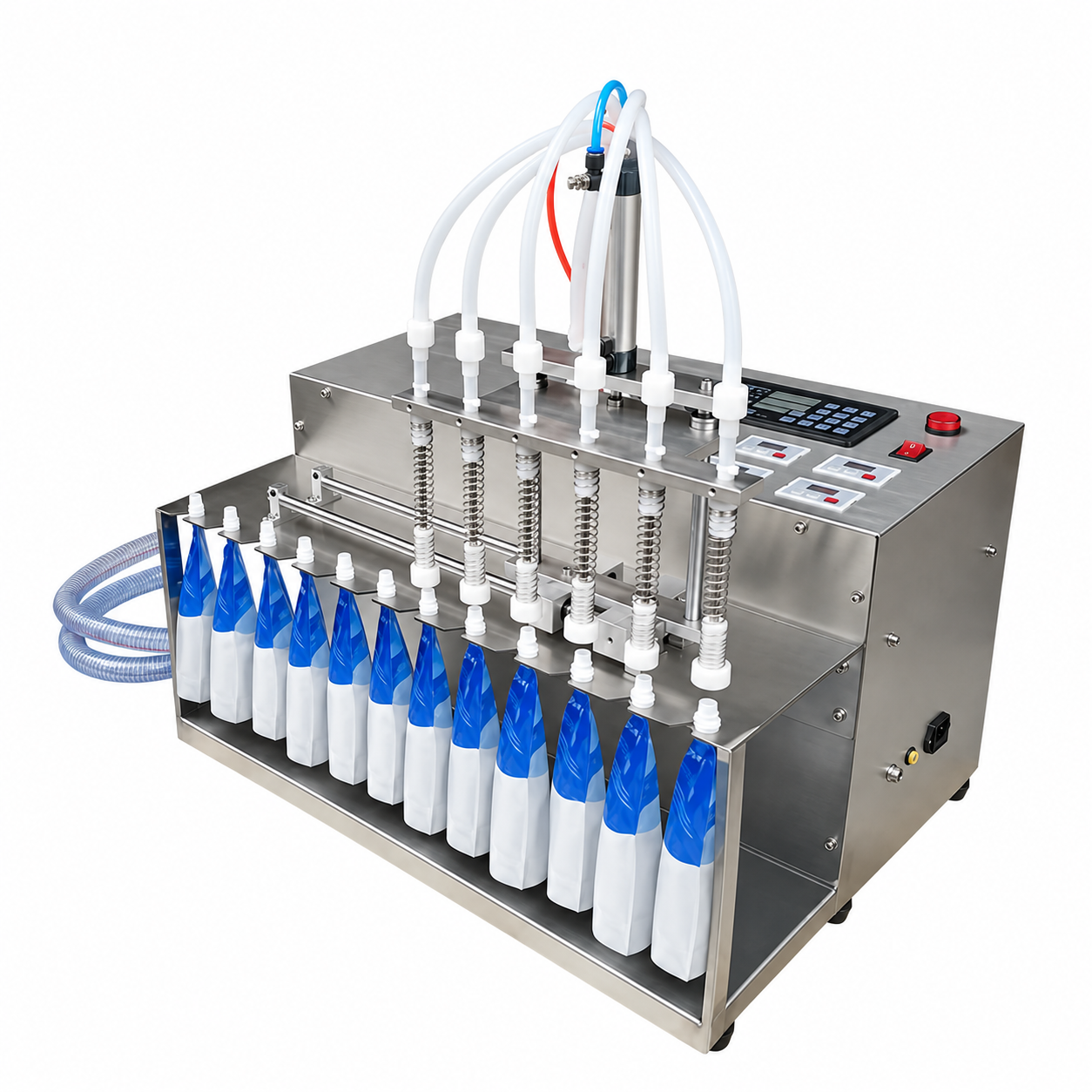 Six-Head Spout Pouch Filler